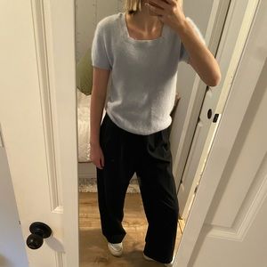 Fuzzy Periwinkle top